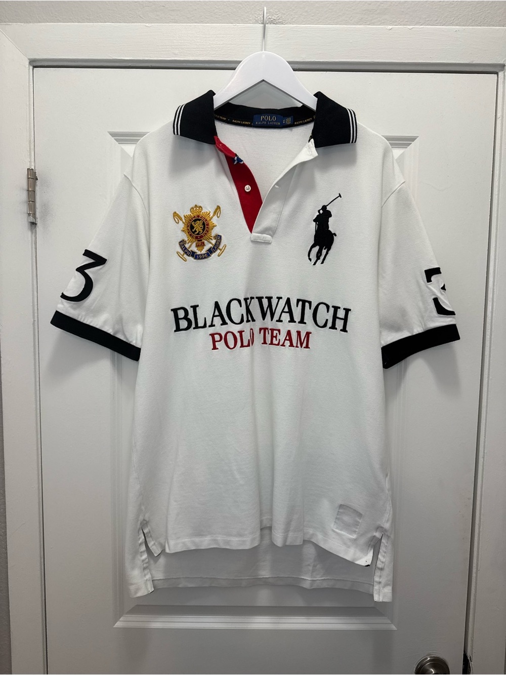 Polo Ralph Lauren Blackwatch Polo Team Embroidered Polo Shirt